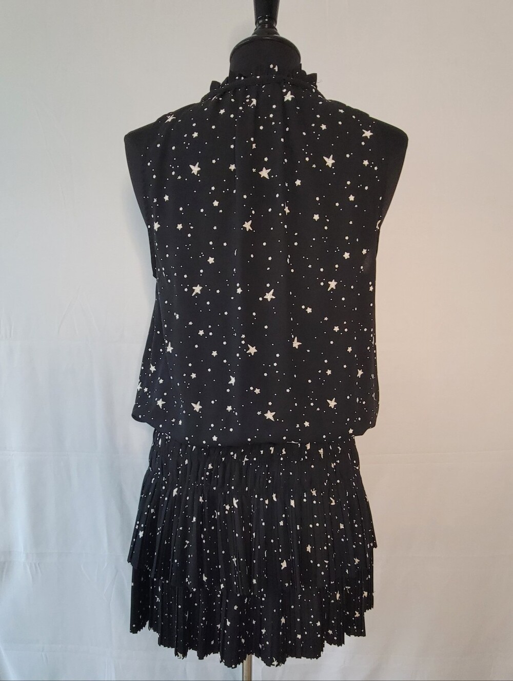 Current Air LA, Cara Sleeveless Pleated Mini Dress